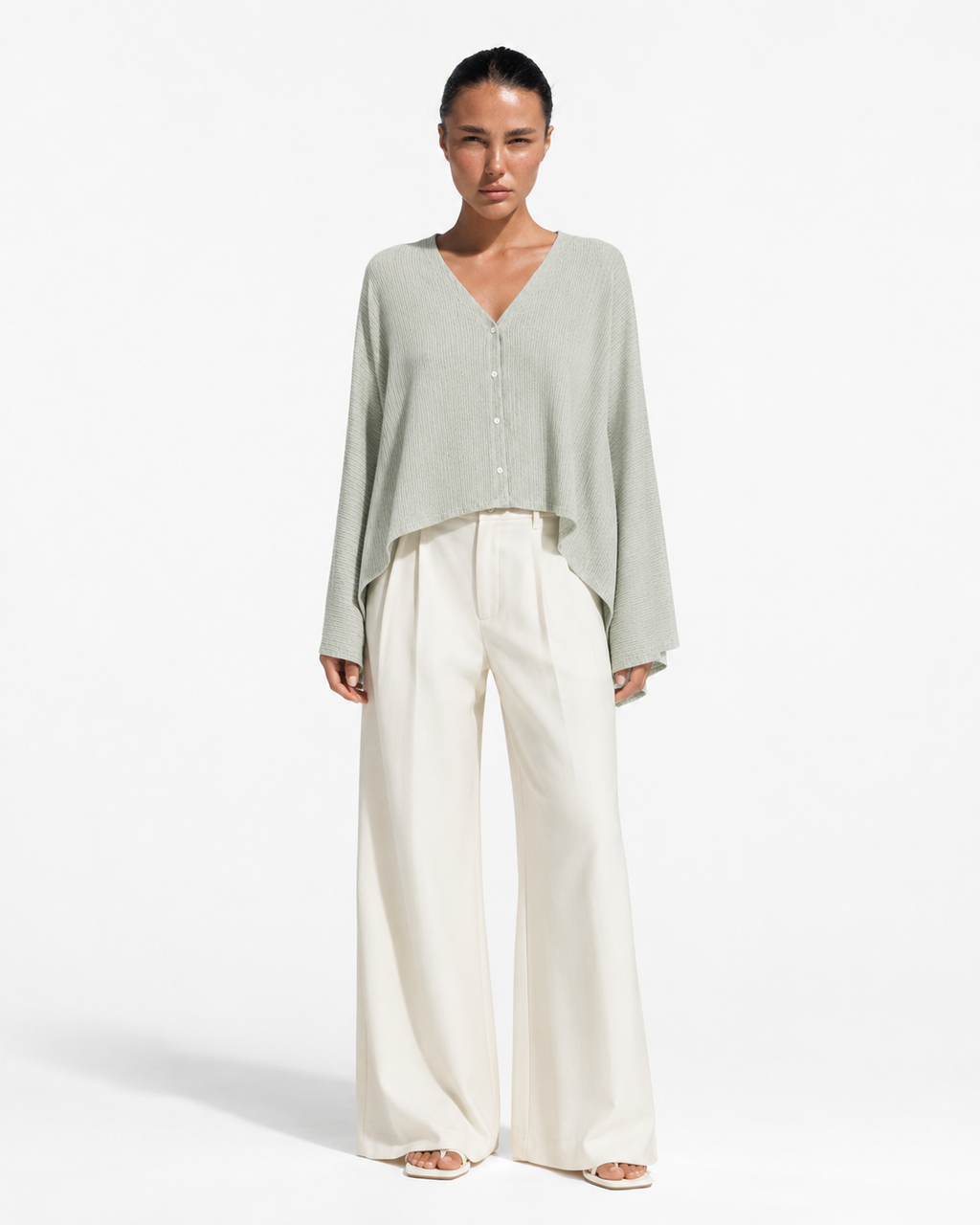 Mint Kimono Shirt