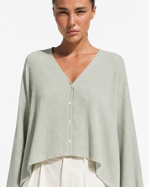 Mint Kimono Shirt