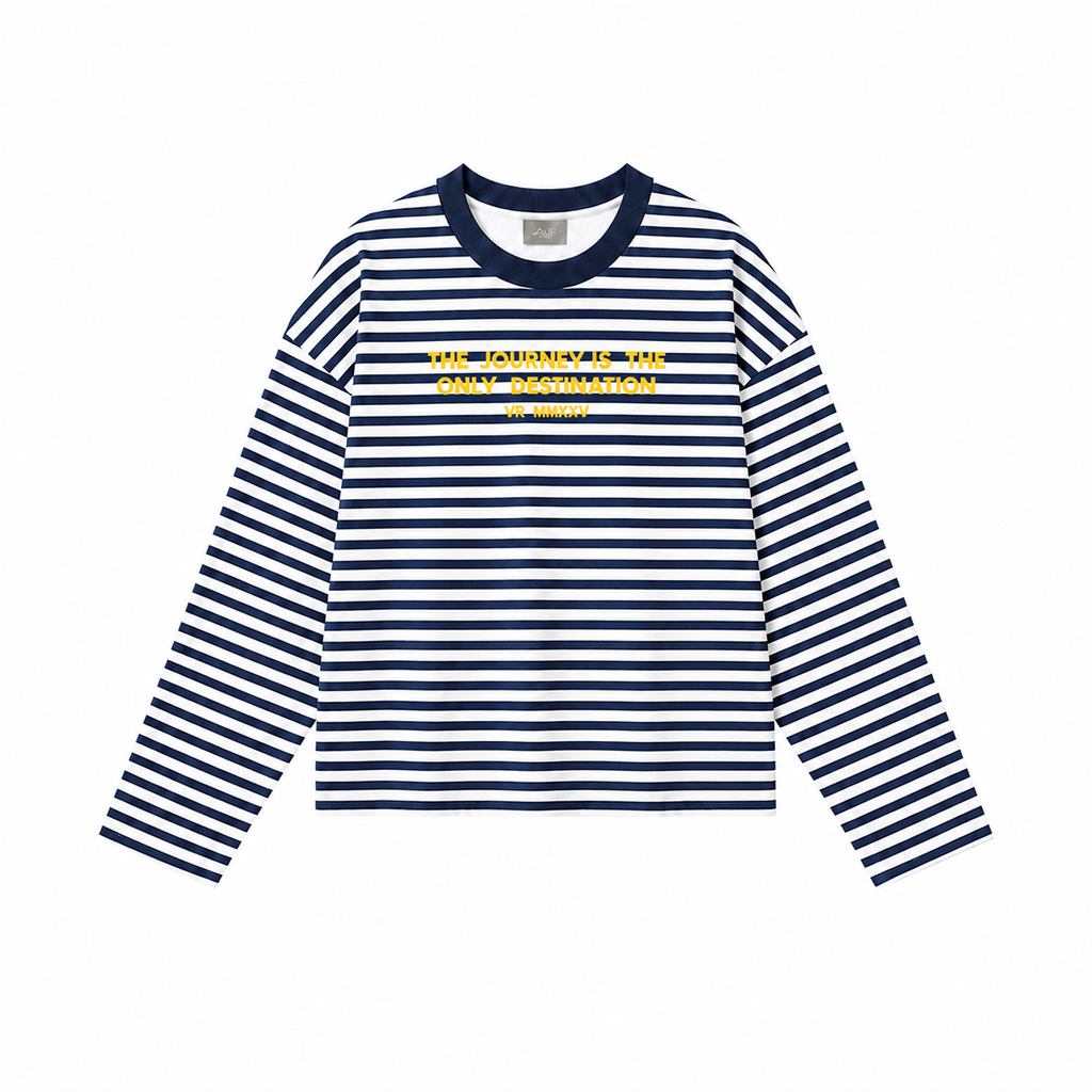 Navy Stripe Long Sleeve