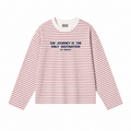 Pink Stripe Long Sleeve