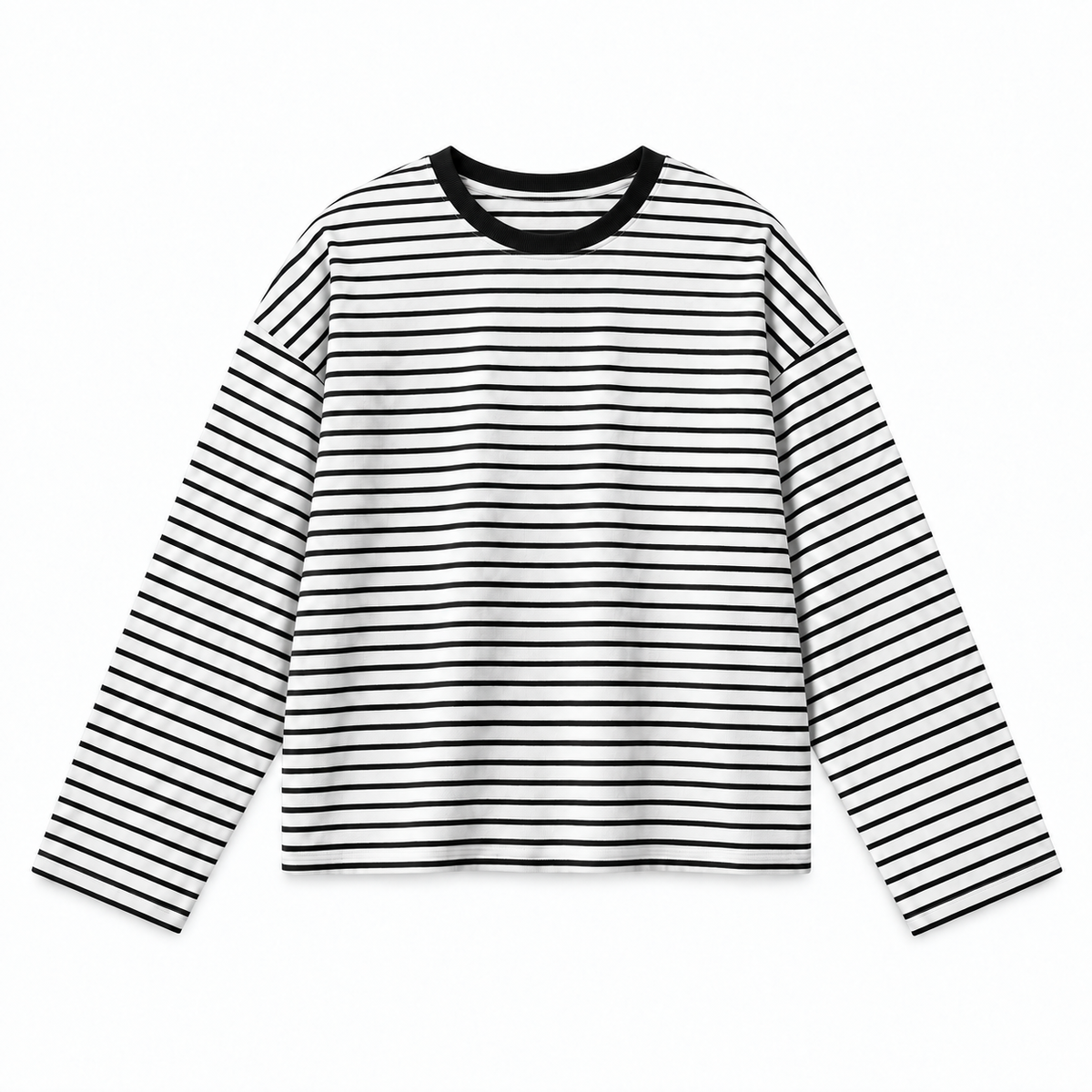 White Stripe Long Sleeve